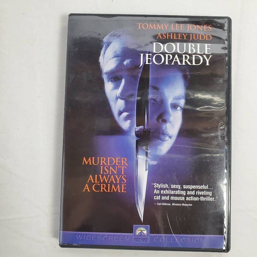 Double Jeopardy DVD Ashley Judd Tommy Lee Jones